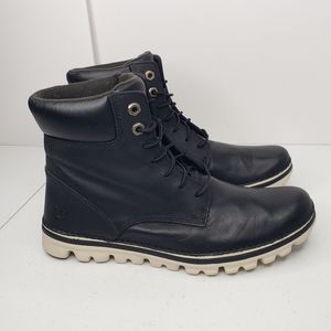 Timberland Black Ortholitr Women's Ankle Boots Flats Lace Up Sneakers Size 9.5